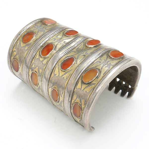 Arm Cuff, Turcoman, Silver 10 x 7 cm
